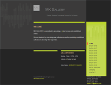 Tablet Screenshot of mkgalleryva.com